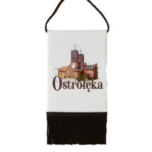 Proporczyk pamiątkowy Kościół Zbawiciela Świata w Ostrołęce