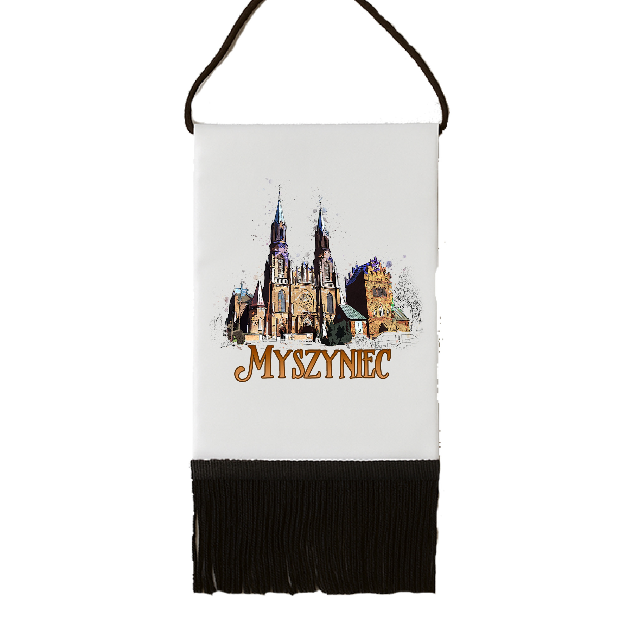 Proporczyk pamiątkowy Kościół w Myszyńcu