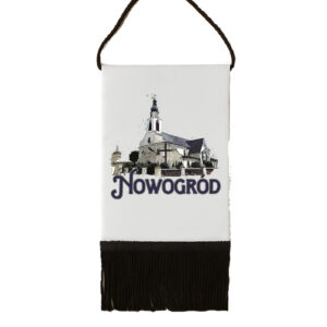 Proporczyk pamiątkowy Kościół w Nowogrodzie