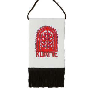 Proporczyk pamiątkowy Kurpiowska siła w symbolach