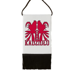 Proporczyk pamiątkowy Kurpiowskie Koguty z Kadzidła