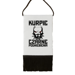 Proporczyk pamiątkowy Kurpiowskie czarne podniebienie