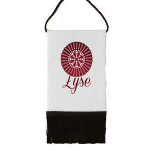 Proporczyk pamiątkowy Łyse - Kurpiowska Rozeta