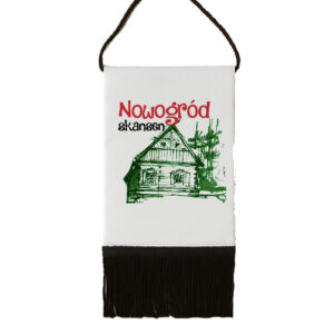 Proporczyk pamiątkowy Nowogród - Tradycja Kurpiów w Skansenie