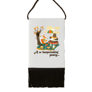 Proporczyk pamiątkowy Zwierzęta z Kurpiowskiej Kniei