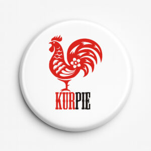 Przypinka pamiątkowa Czerwony Kogut z Kurpi