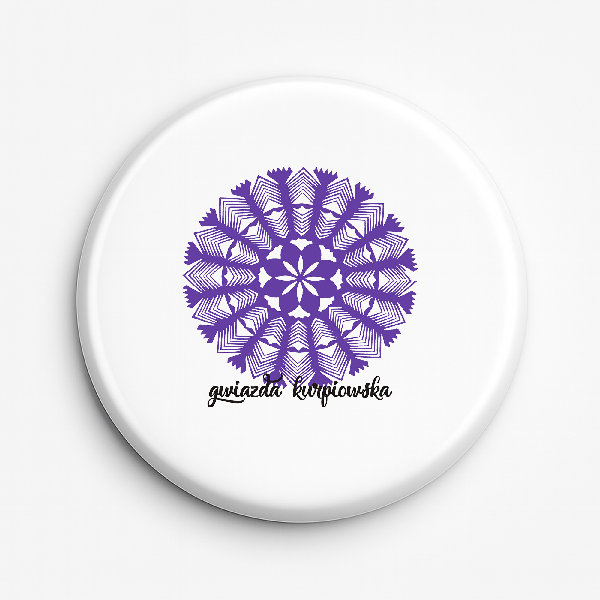 Przypinka pamiątkowa Folkowa Gwiazda Kurpi