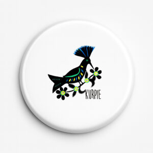 Przypinka pamiątkowa Folkowy Ptak z Kurpi