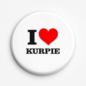 Przypinka pamiątkowa I love Kurpie