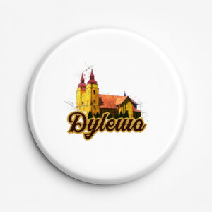 Przypinka pamiątkowa Kościół w Dylewie