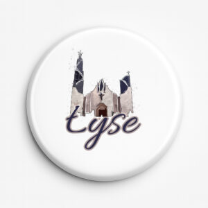 Przypinka pamiątkowa Kościół w Łysych