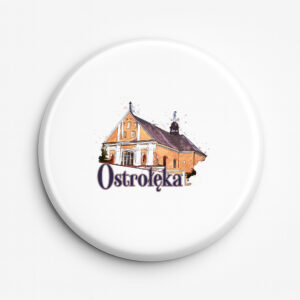 Przypinka pamiątkowa Kościół w Ostrołęce