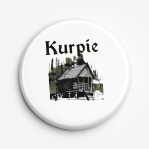 Przypinka pamiątkowa Kurpie - Drewniane Serce Polski