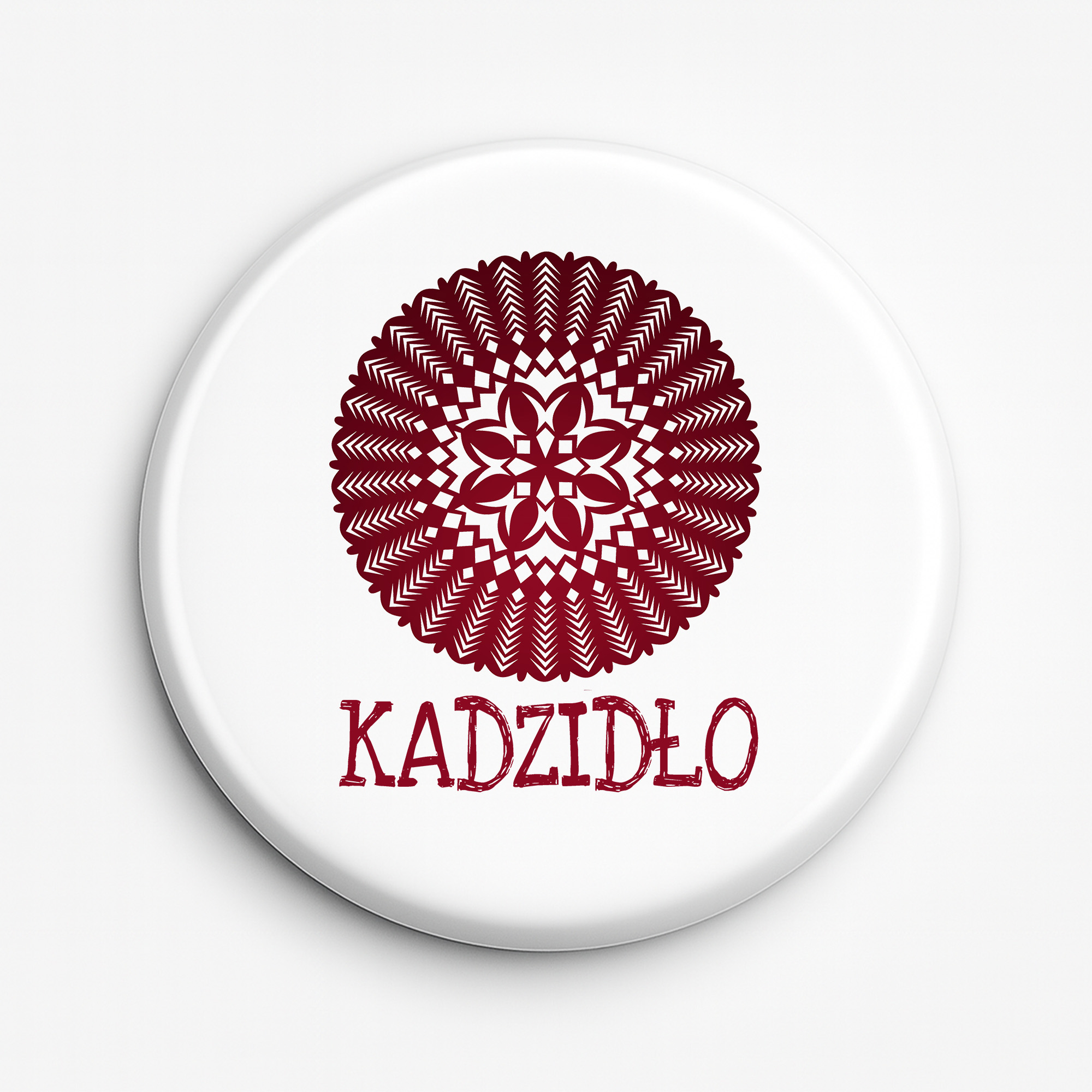 Przypinka pamiątkowa Kurpiowska Wycinanka - Kadzidło