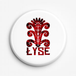 Przypinka pamiątkowa Kurpiowska Wycinanka z Łysych