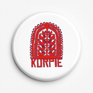 Przypinka pamiątkowa Kurpiowska siła w symbolach