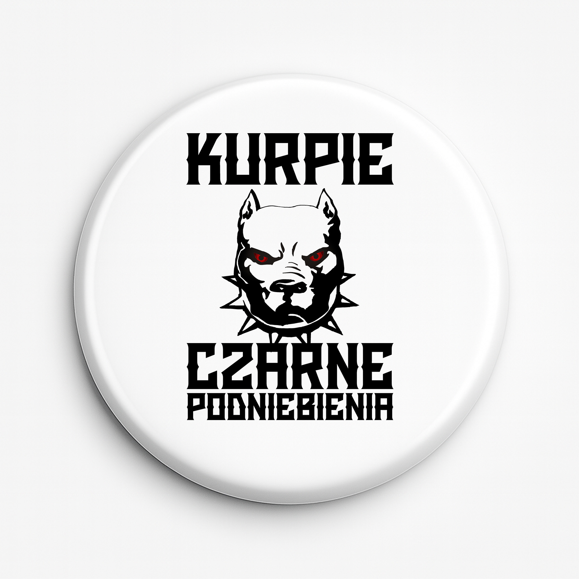 Przypinka pamiątkowa Kurpiowskie czarne podniebienie