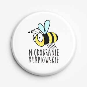 Przypinka pamiątkowa Miodobranie Kurpiowskie