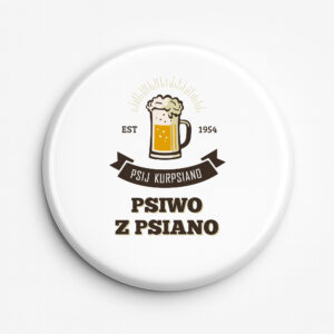 Przypinka pamiątkowa Piwna Tradycja Kurpiów