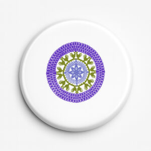 Przypinka pamiątkowa Ptaki Puszczy - Serce Kurpi