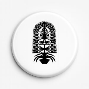 Przypinka pamiątkowa Tradycja w Wycinance Kurpiowskiej