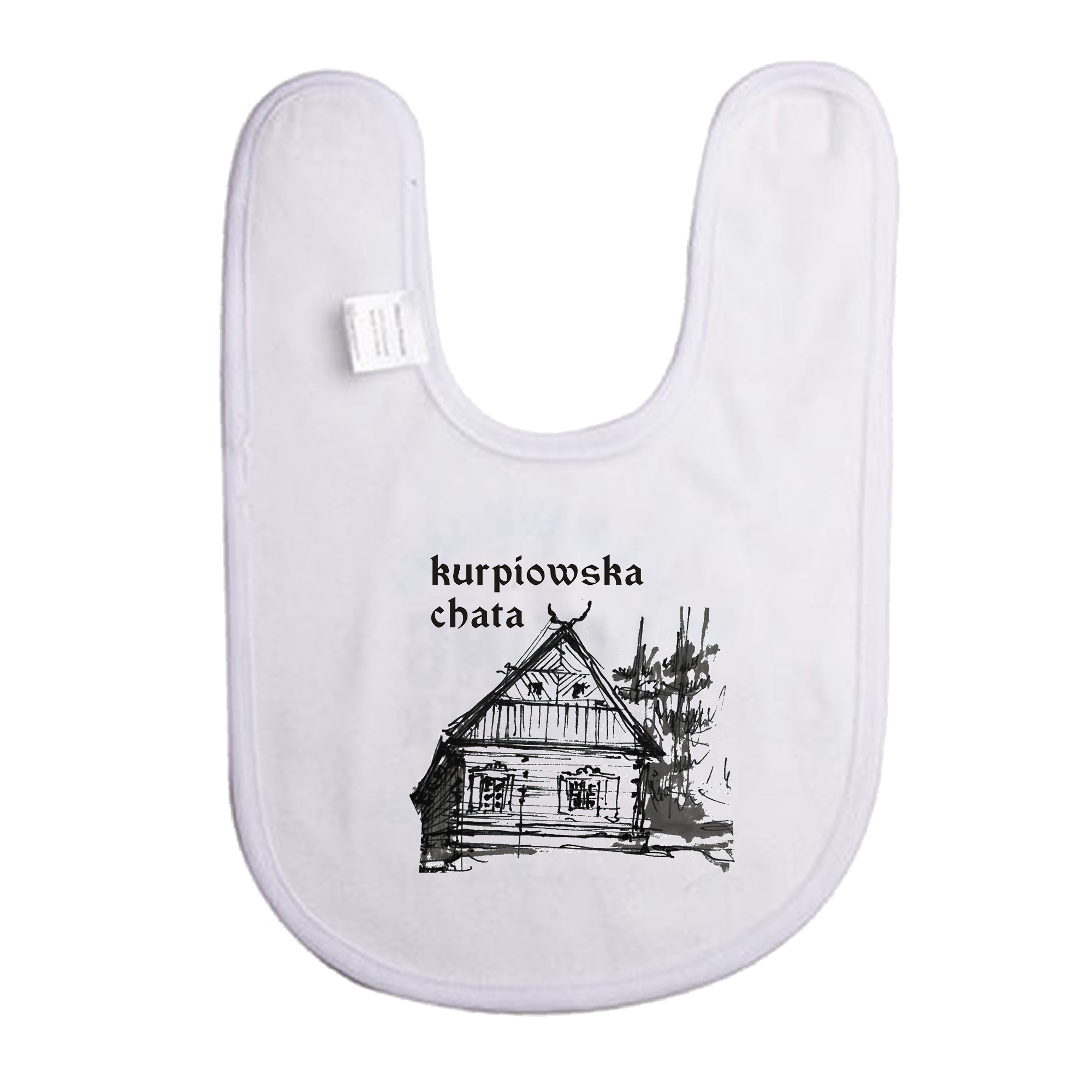 Śliniak dziecięcy Dom Kurpia - Serce Tradycji