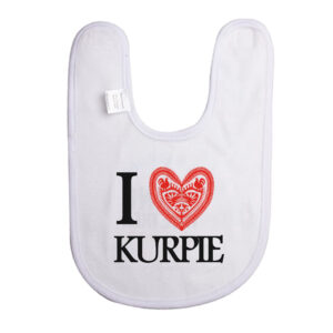 Śliniak dziecięcy Kocham Kurpie