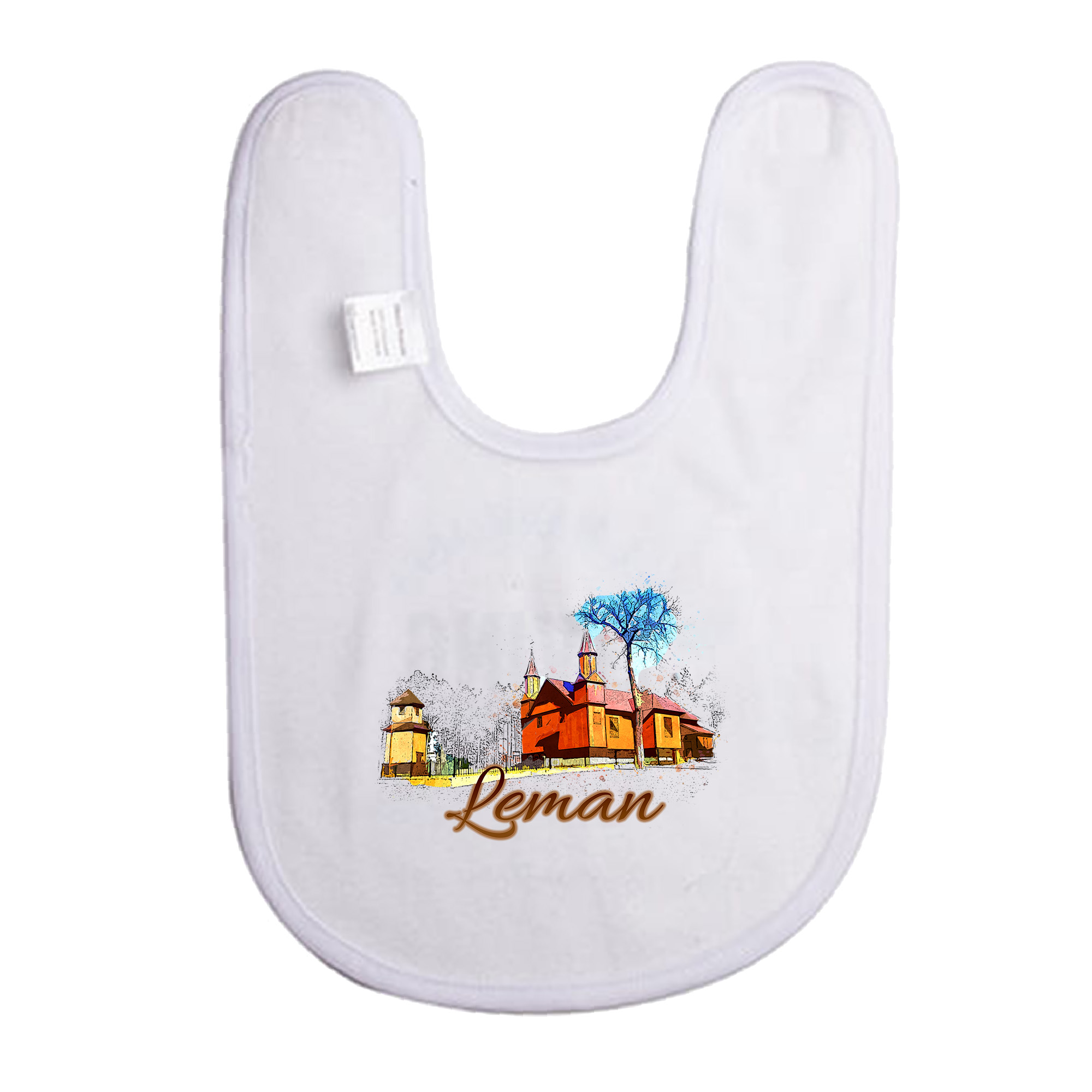 Śliniak dziecięcy Kościół w Leman