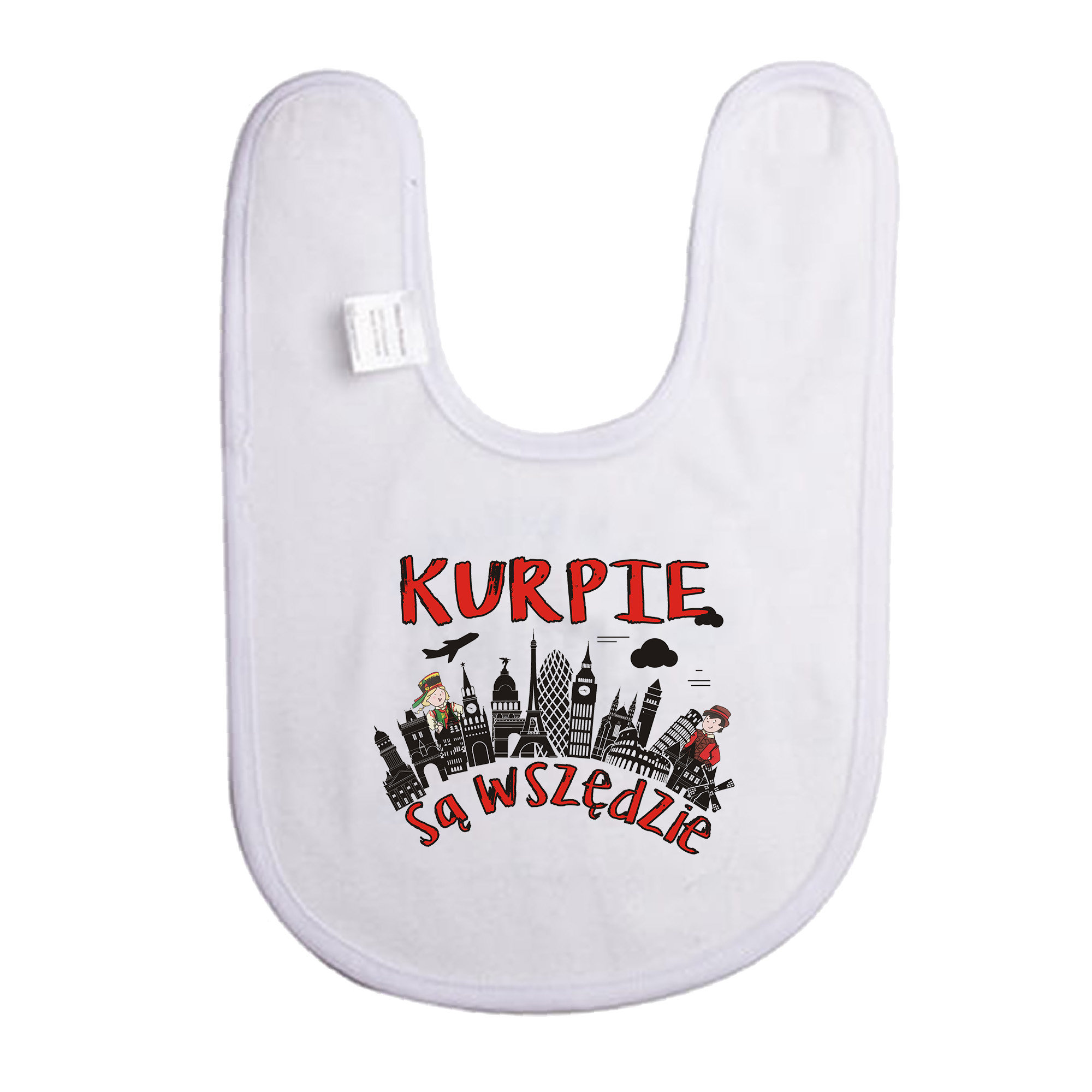 Śliniak dziecięcy Kurpie są wszędzie