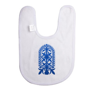 Śliniak dziecięcy Kurpiowski Kwiat w Wycinance