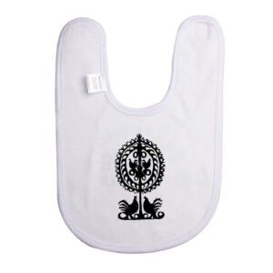 Śliniak dziecięcy Kurpiowski Wzór w Wycinance