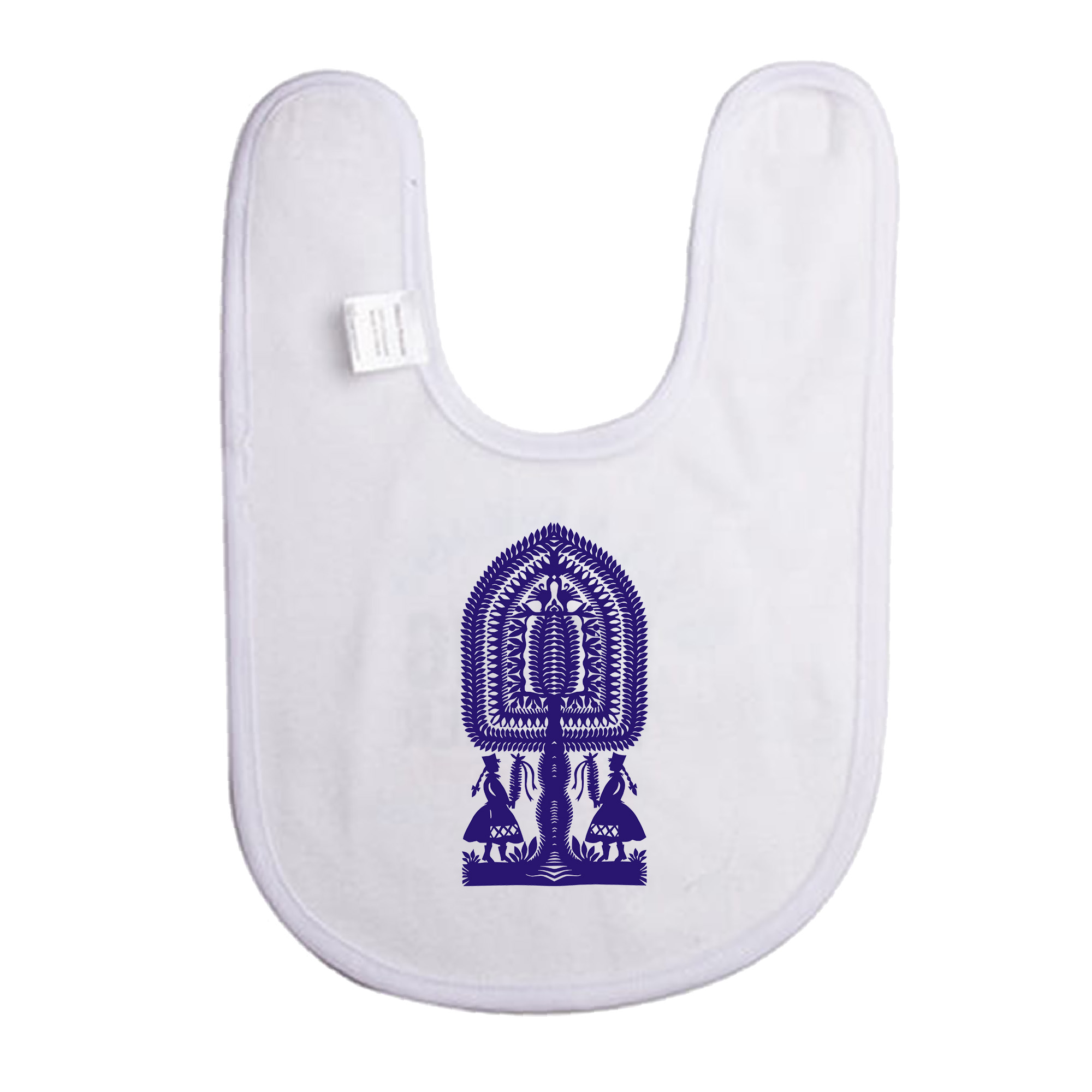 Śliniak dziecięcy Wycinanka Kurpiowska - Moc Tradycji