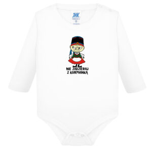 Śpioszki dziecięce Nie zadzieraj z Kurpianką