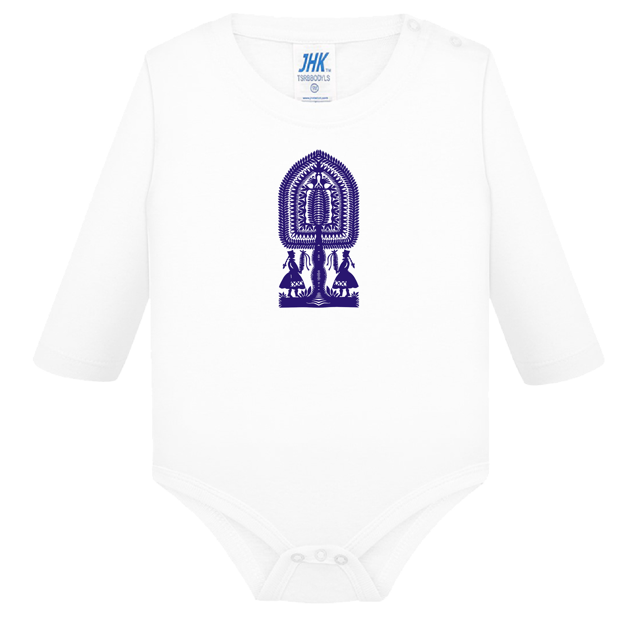 Śpioszki dziecięce Wycinanka Kurpiowska - Moc Tradycji