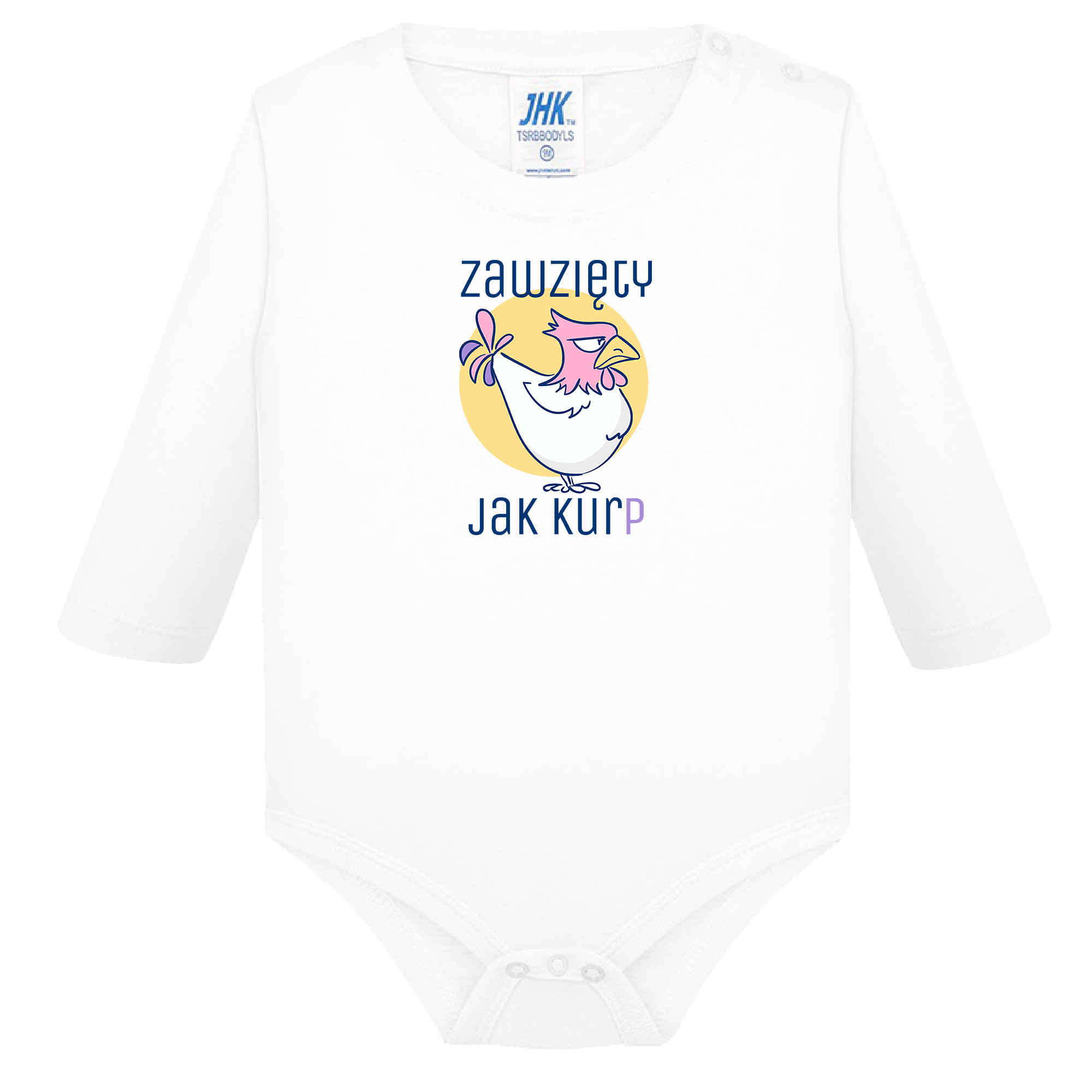 Śpioszki dziecięce Zawzięty jak Kurp
