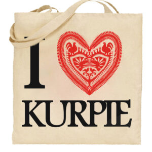 Torba bawełniana Kocham Kurpie