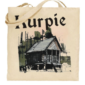 Torba bawełniana Kurpie - Drewniane Serce Polski