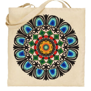 Torba bawełniana Kurpie - Folk Energy