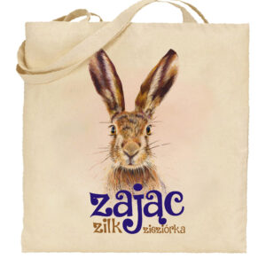Torba bawełniana Kurpie - Kraina Zająca