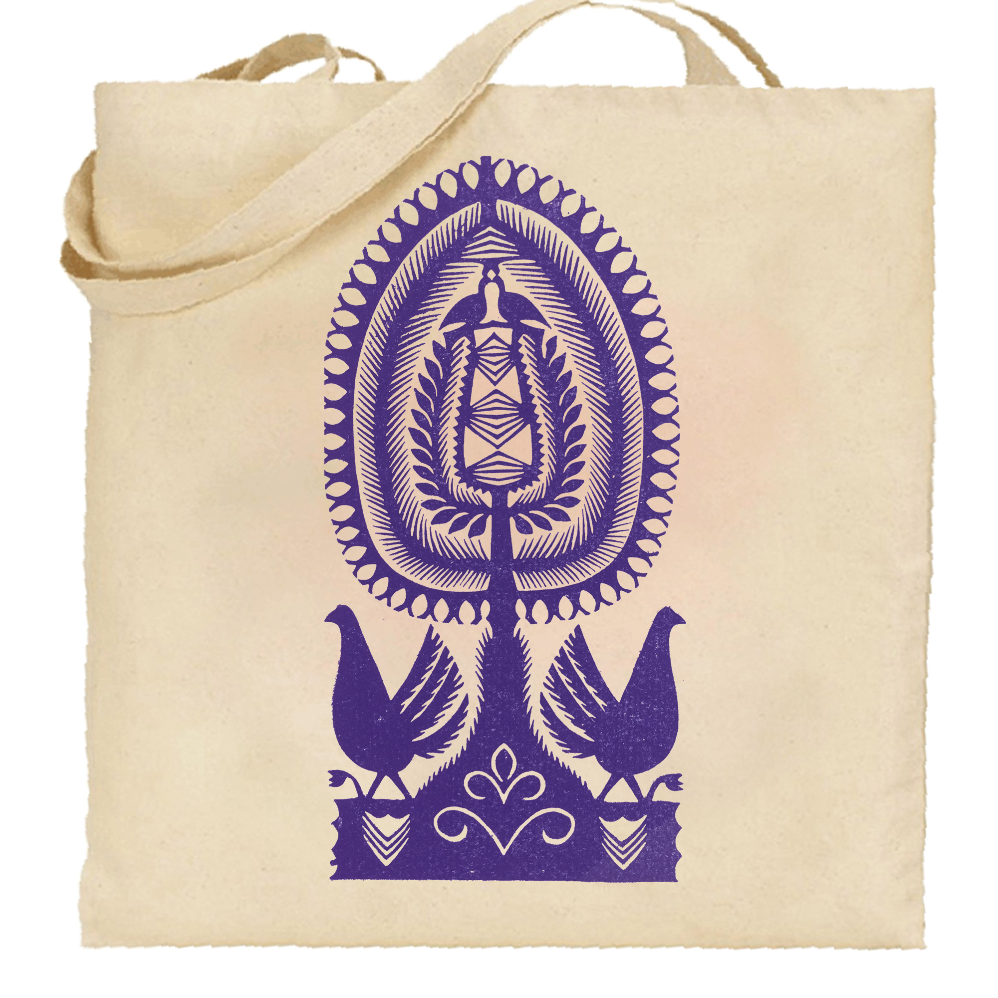 Torba bawełniana Kurpie - Tradycja w Wycinance