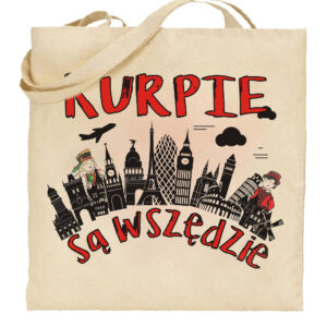 Torba bawełniana Kurpie są wszędzie