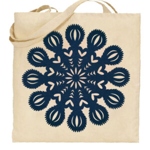 Torba bawełniana Kurpiowska Gwiazda Folku