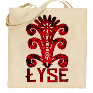 Torba bawełniana Kurpiowska Wycinanka z Łysych