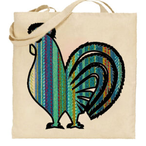 Torba bawełniana Kurpiowski Kogut Ludowy