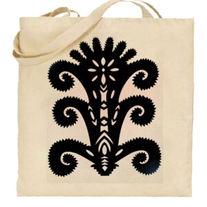 Torba bawełniana Kurpiowskie Wzory z Duszą