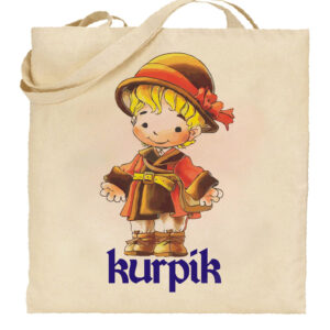 Torba bawełniana Mały Kurpik wielkie serce
