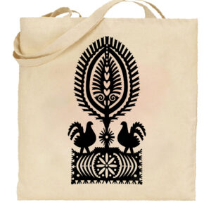 Torba bawełniana Serce Kurpi w Wycinance