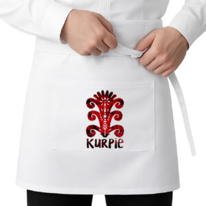 Zapaska krótka Czerwona Wycinanka Kurpiowska